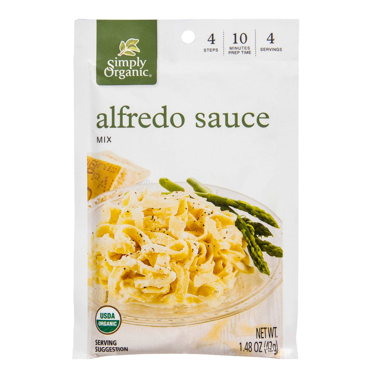 Simply Organic Alfredo Mix, Organic-1.48oz