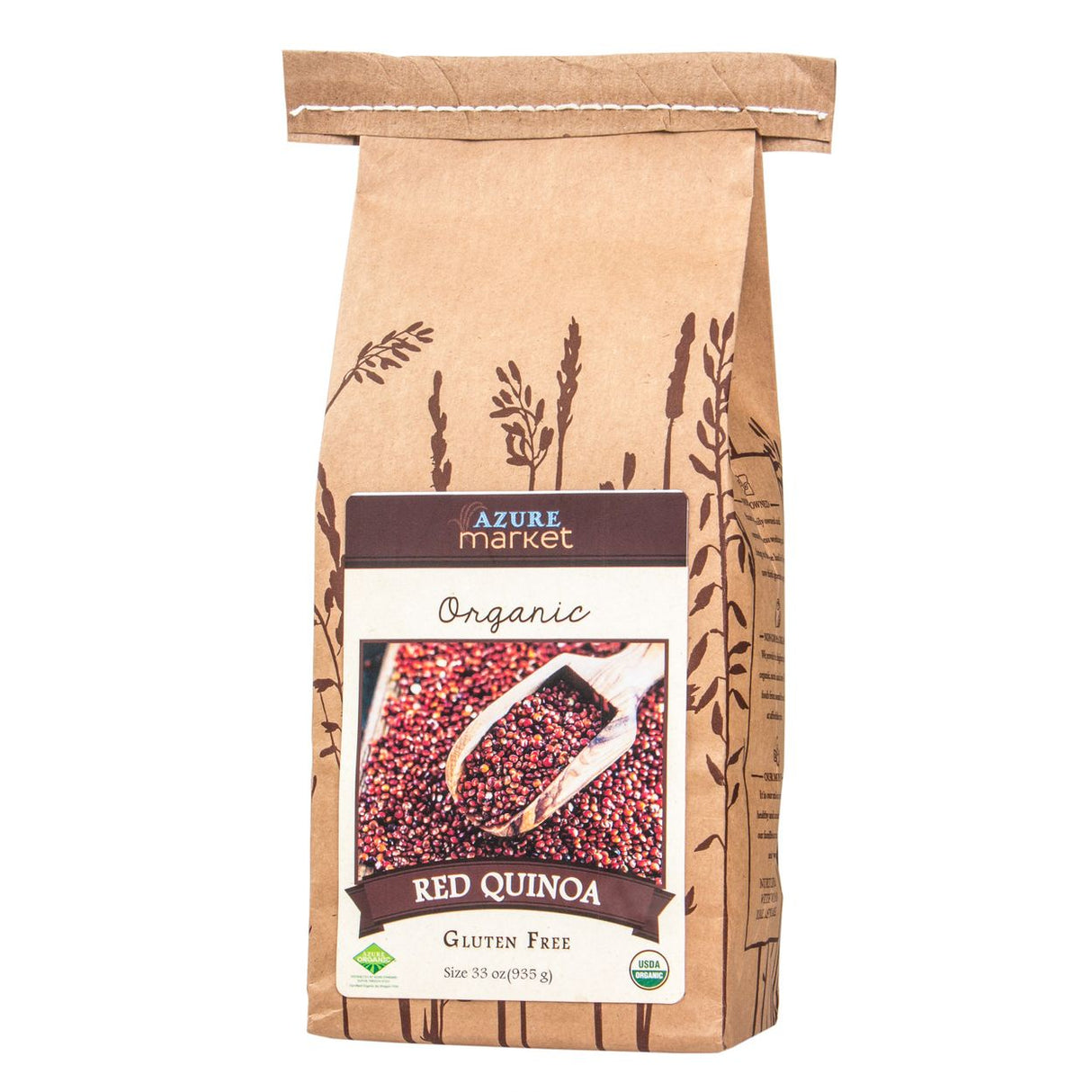 Azure Market Organics Quinoa Red, Organic-33oz