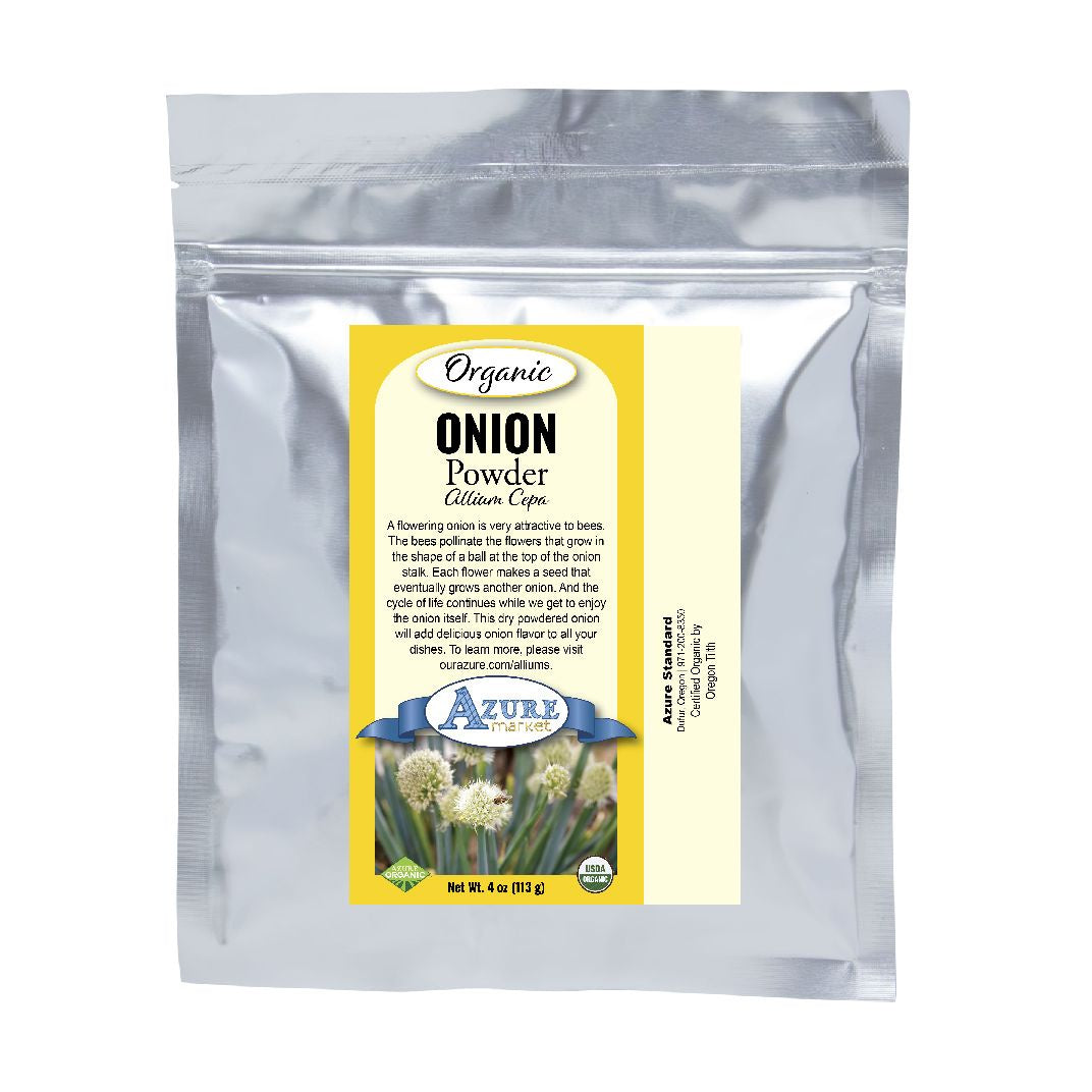 Azure Market Organics Onion Powder, Organic- 4oz