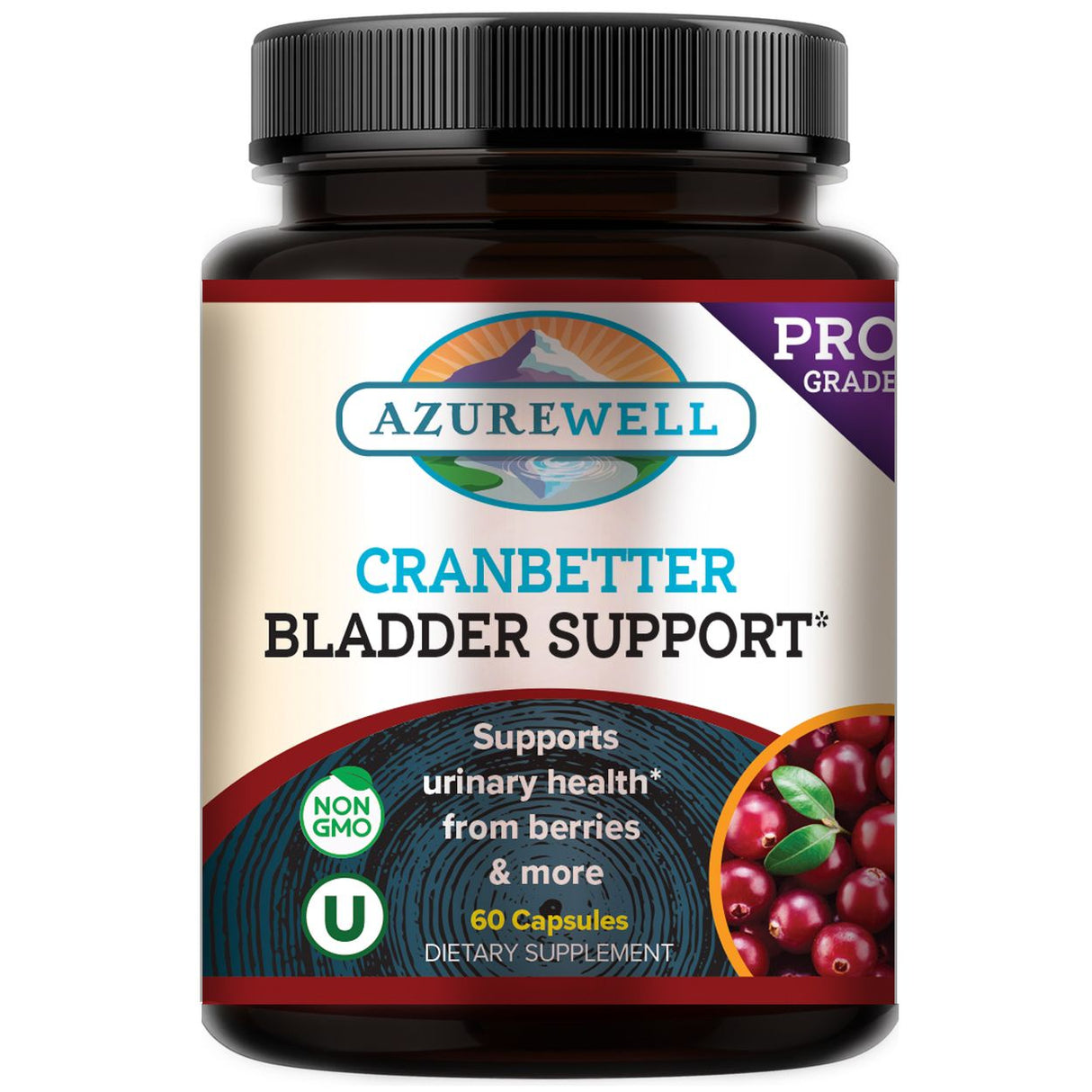 AzureWell Cranbetter Bladder Support (60 Caps)