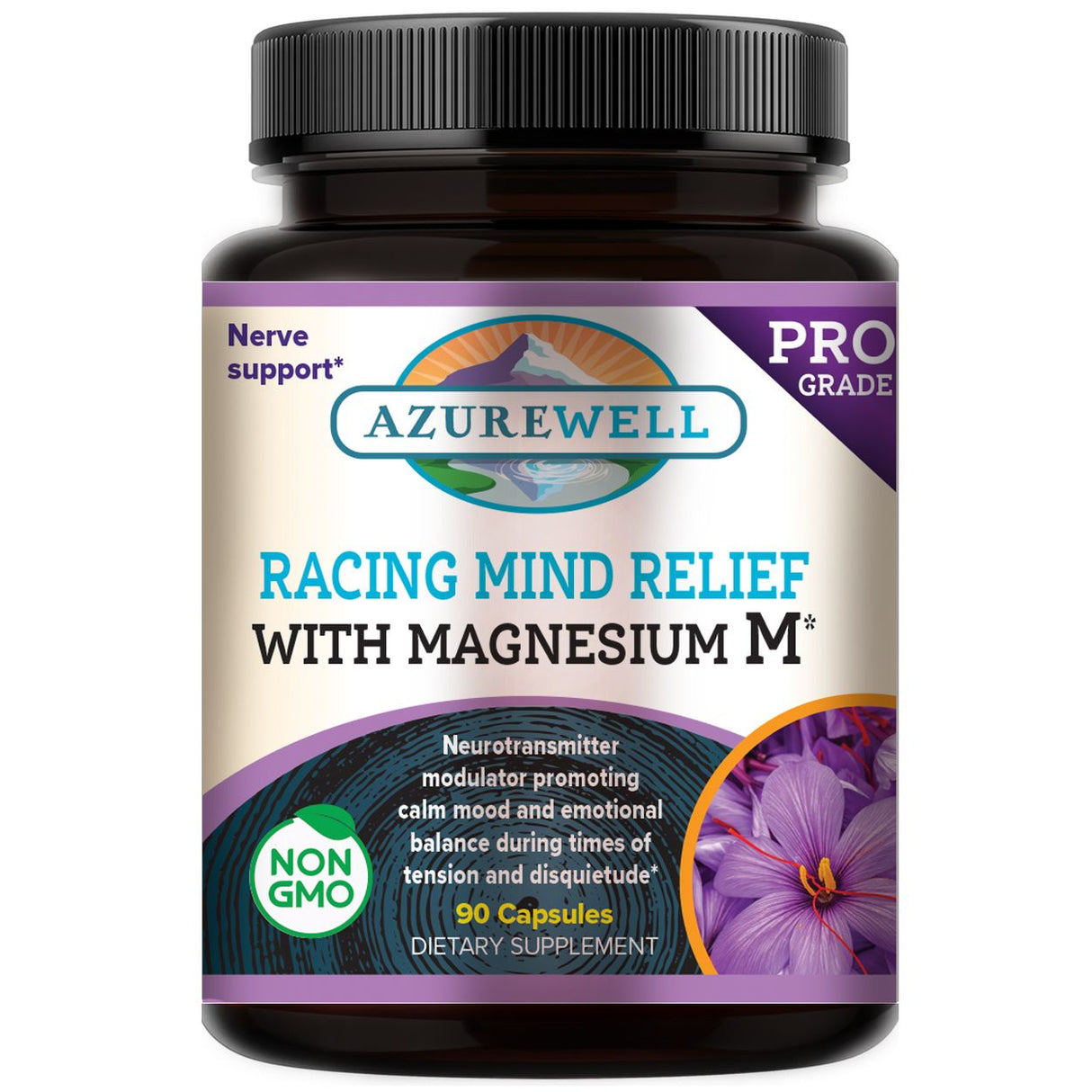 AzureWell Racing Mind Relief- 90 capsules