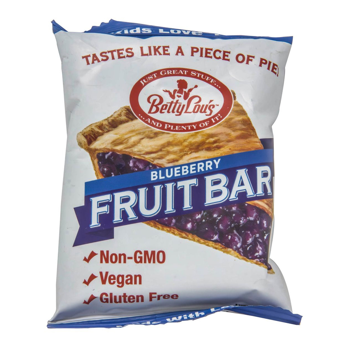 Betty Lou's Fruit Bar, Blueberry, GF-1x2oz