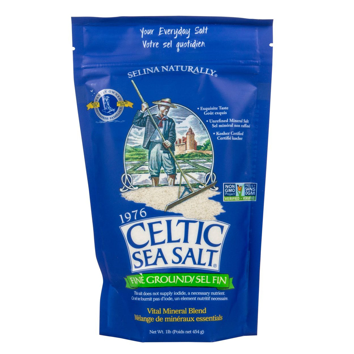 Celtic Sea Salt Celtic Sea Salt, Fine-1Lb