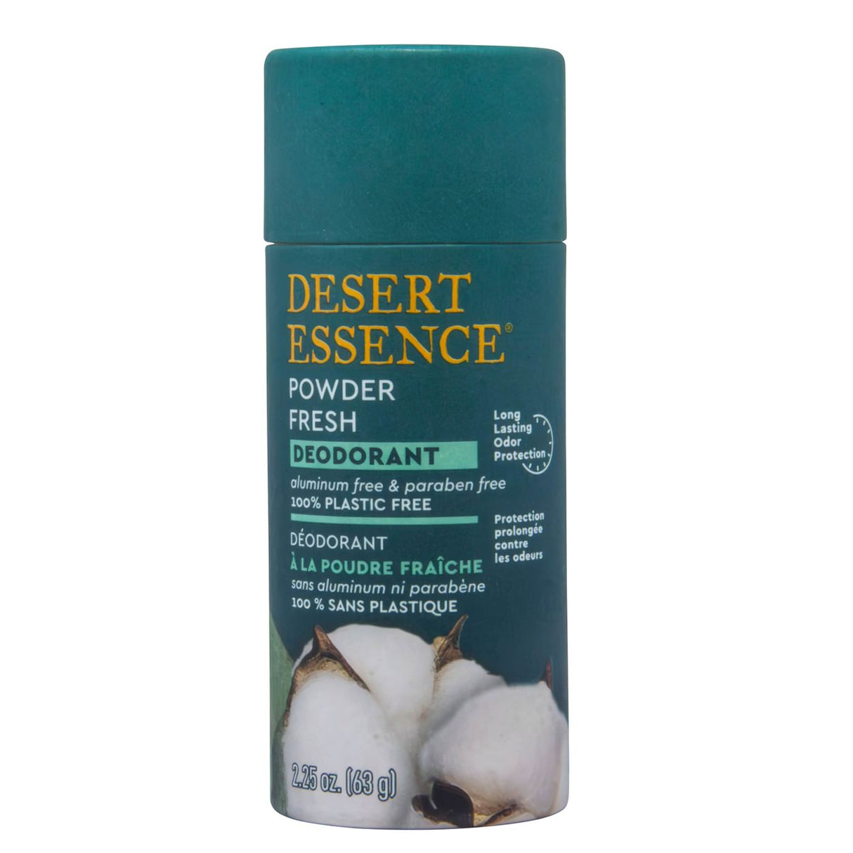 Desert Essence Deodorant, Fresh Powder- 2.25oz