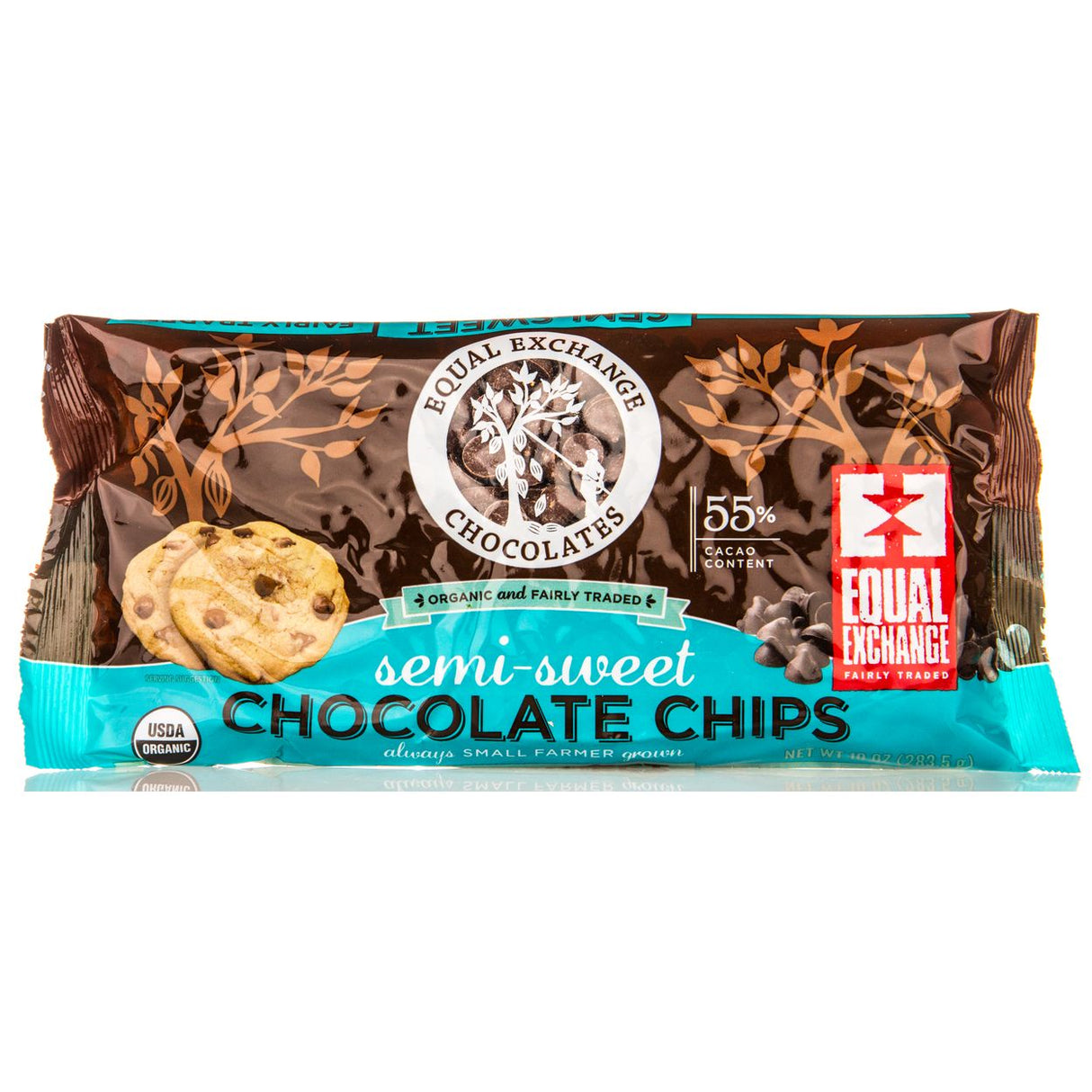 Equal Exchange Chocolate Chips, Semisweet, Organic-10oz