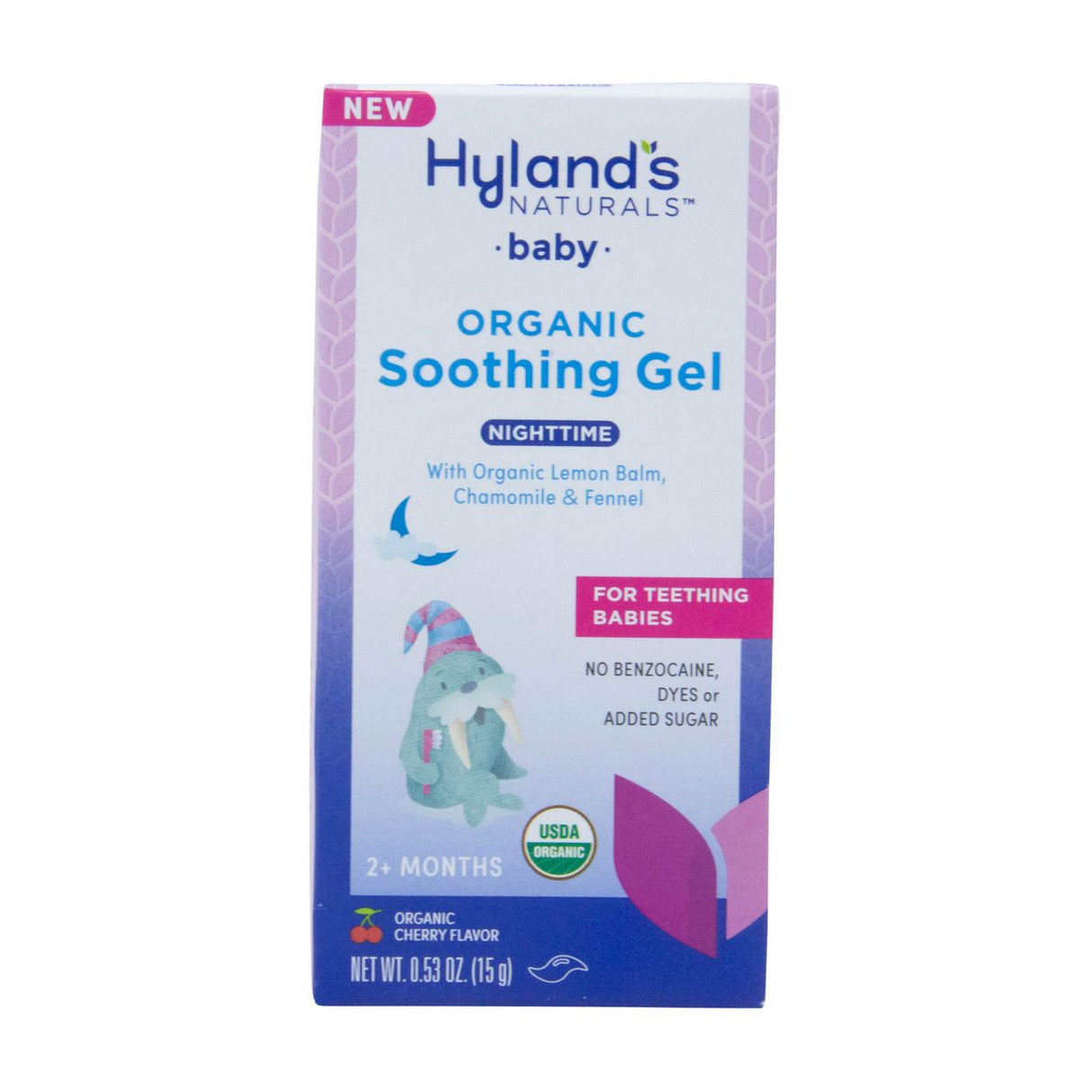 Hyland's Baby Soothing Gel Night, Organic- 0 .53oz