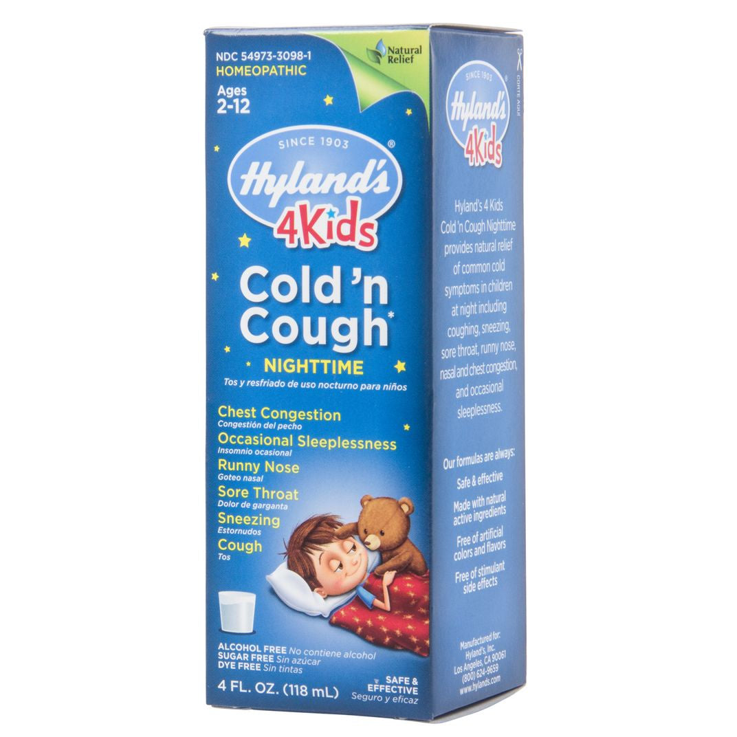 Hyland's Nighttime Cold 'n Cough 4 Kids-4 fl oz