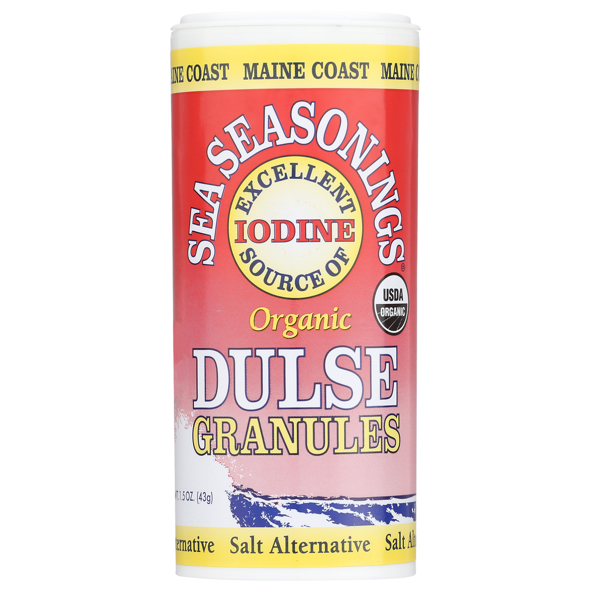 Maine Coast Sea Vegetables Sea Seasonings, Dulse Shaker, Organic