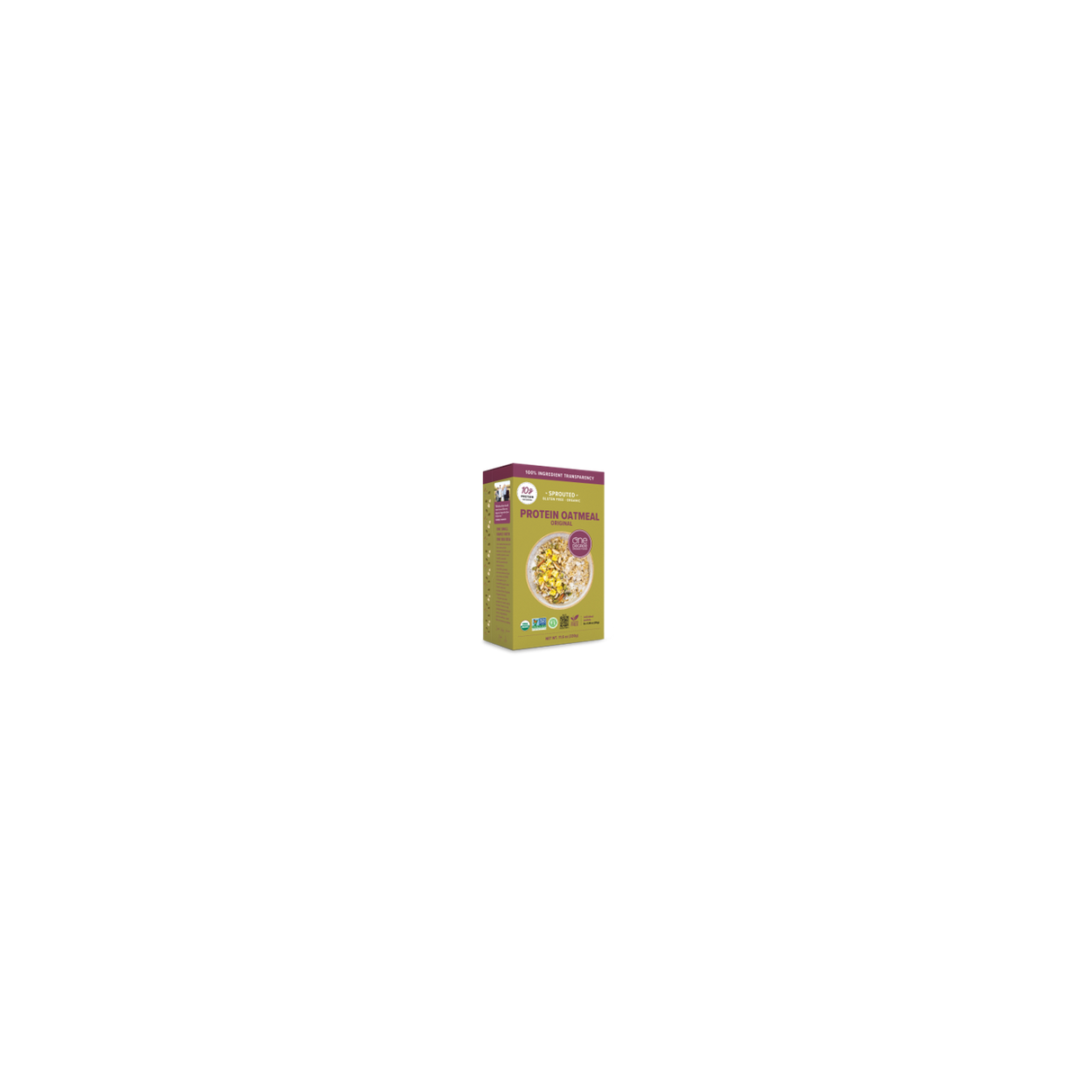 One Degree Instant Oatmeal, Sprouted Original, Organic-11.6oz