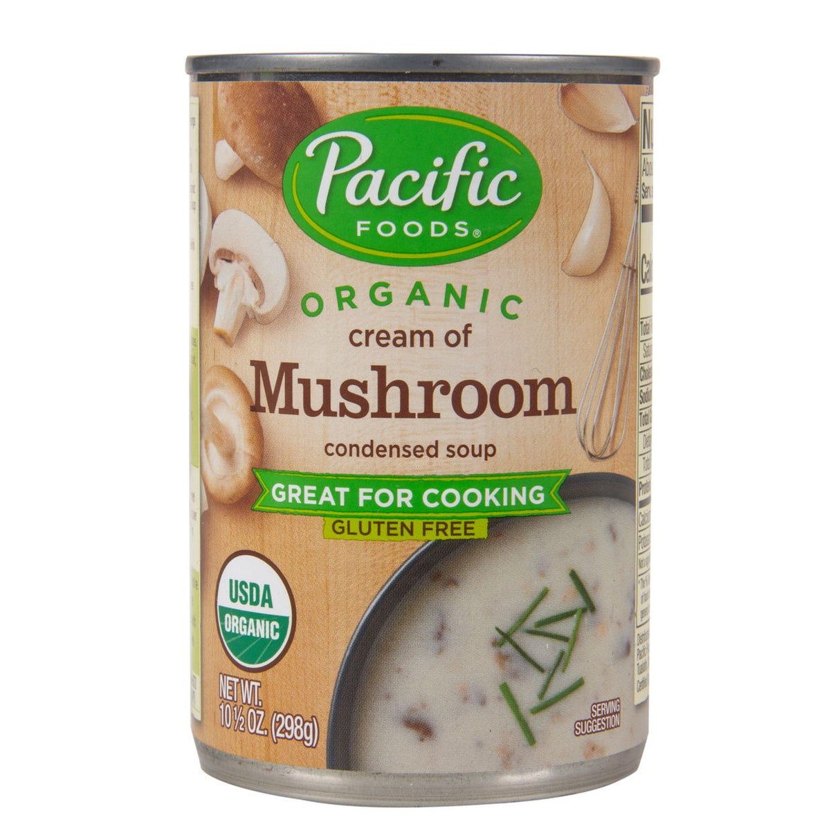 Pacific Foods Cream of Mushroom Soup, Condensed, Organic-10.5oz