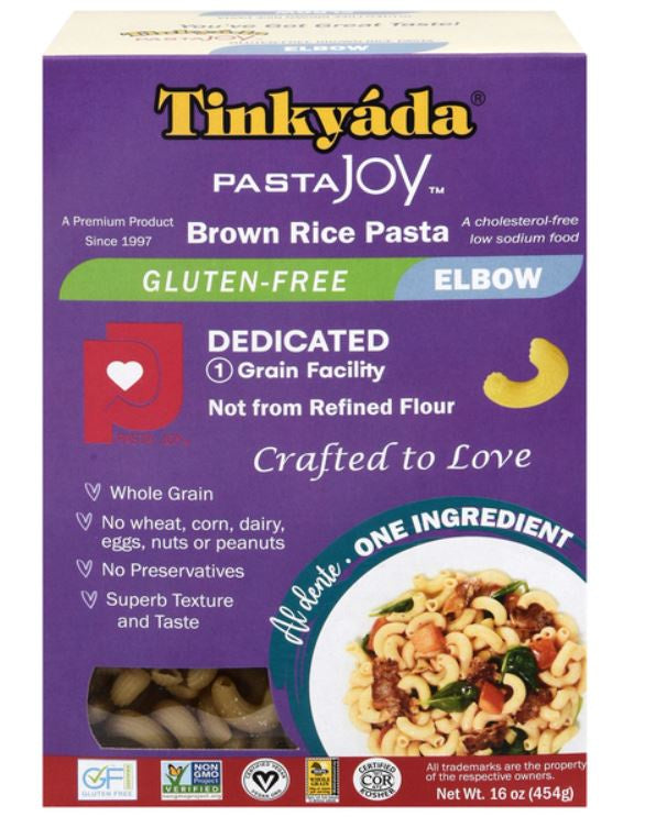 Tinkyada Brown Rice Elbows-Organic, 12oz
