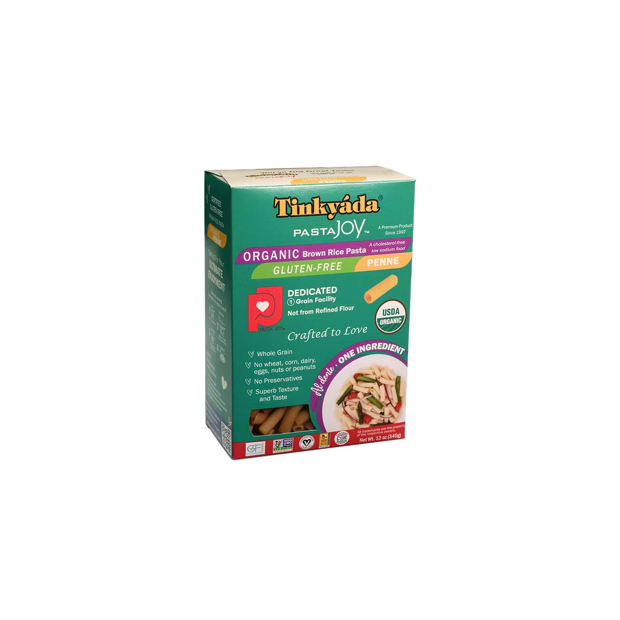 Tinkyada Brown Rice Penne-Organic, 12oz