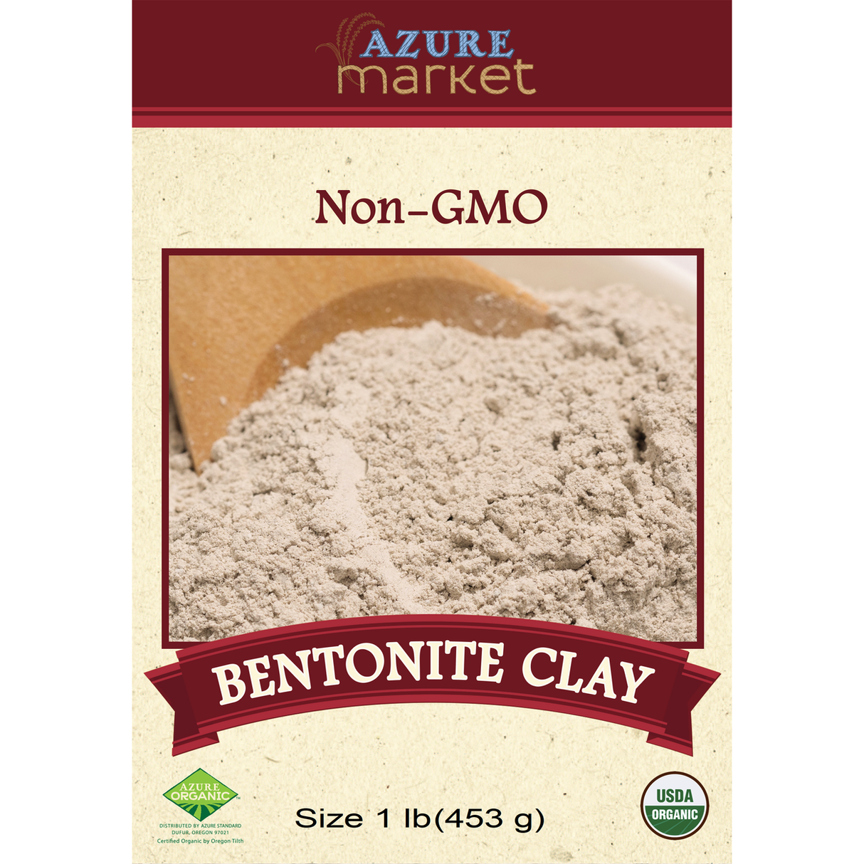 Azure Market Bentonite Clay-1LB