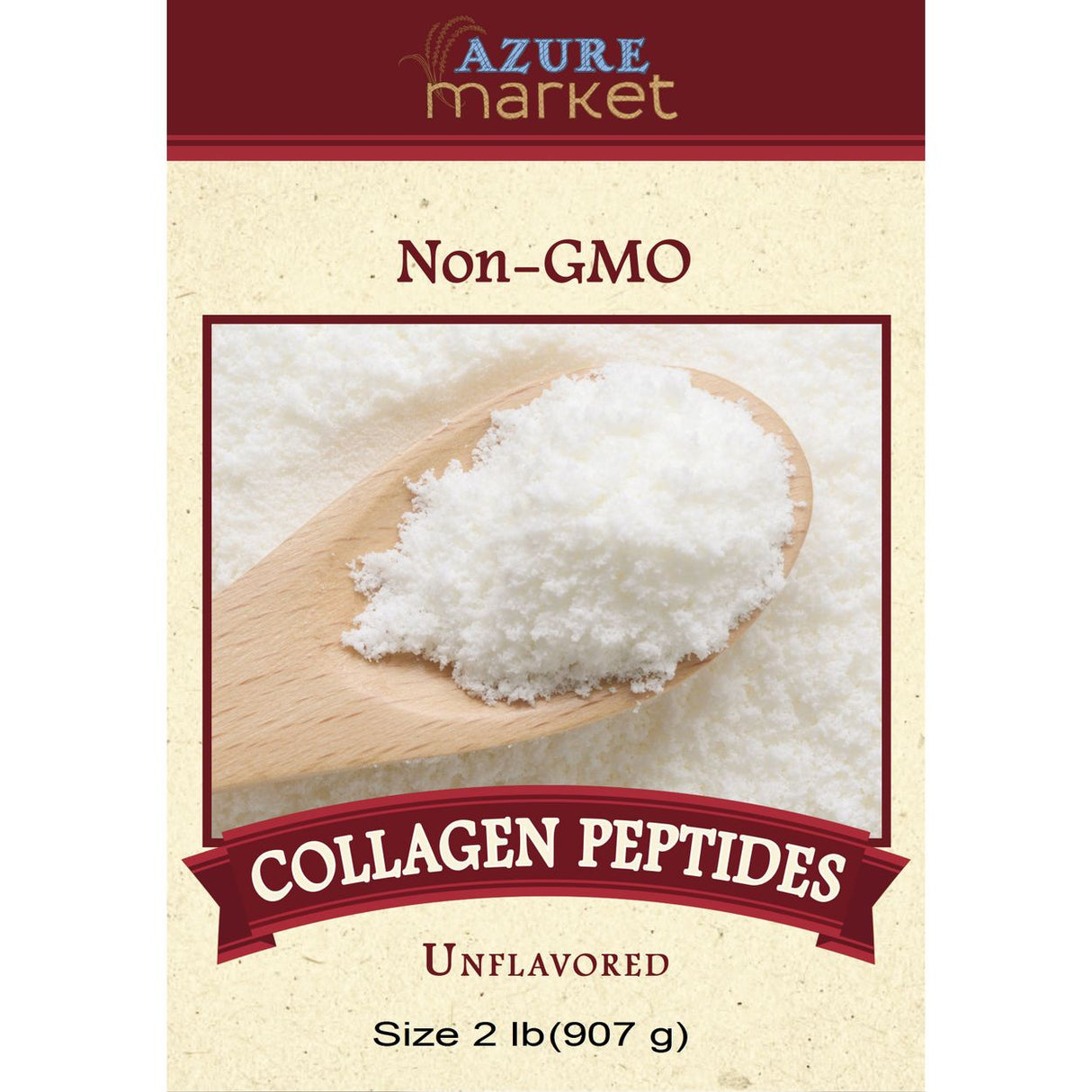 Azure Market Collagen Peptides, Unflavored-2Lb