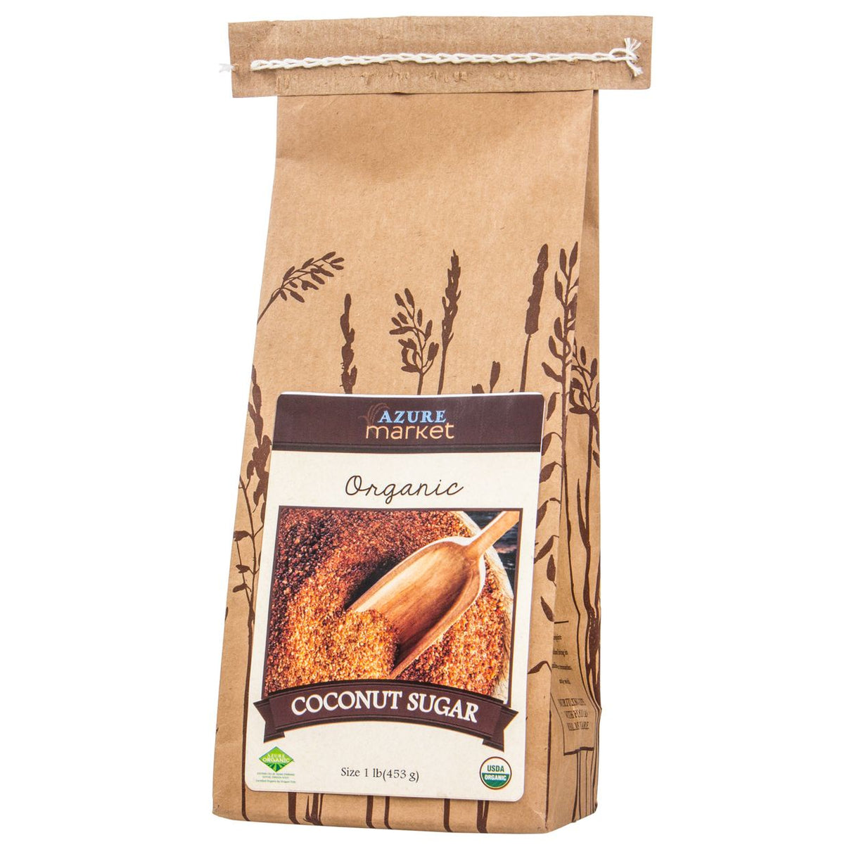 Azure Market Organics Coconut Sugar Crystals, Organic-1Lb