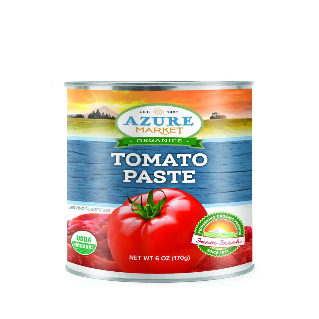 Azure Market Organics Tomato Paste, Organic- 6oz