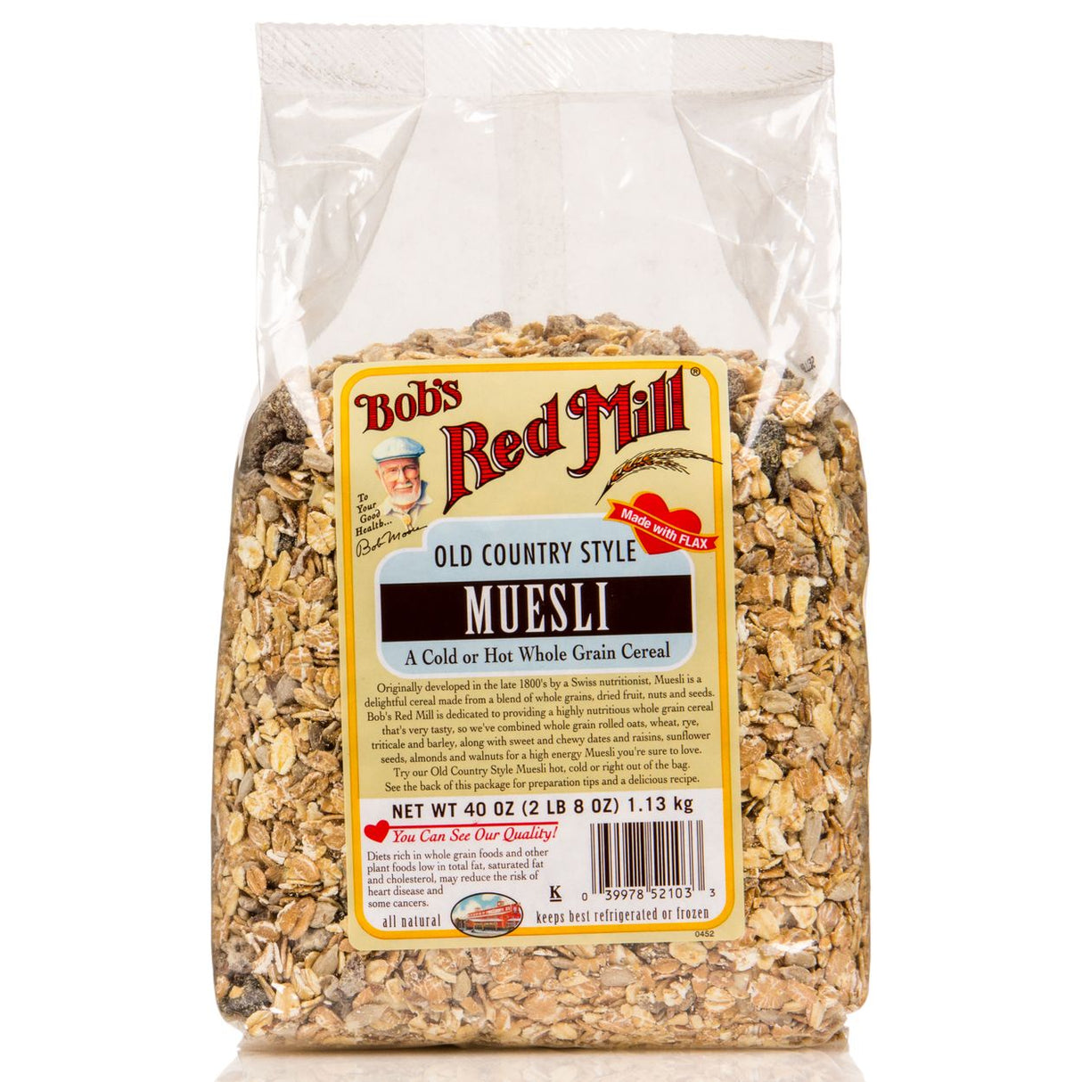 Bob's Red Mill Muesli, Old Country Style-40oz