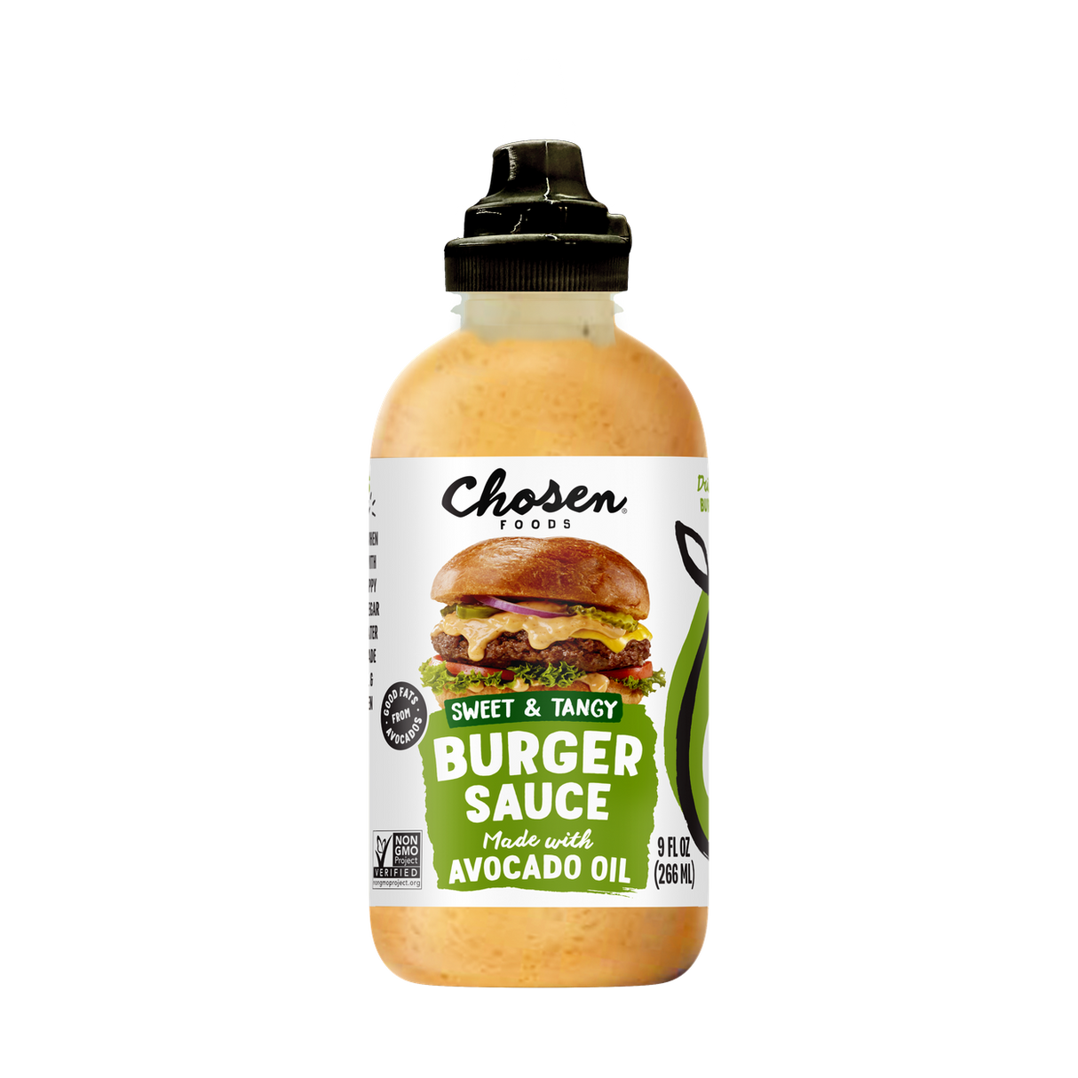 Chosen Foods Burger Sauce, Sweet & Tangy-9oz