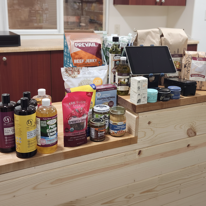 Cleaned product display