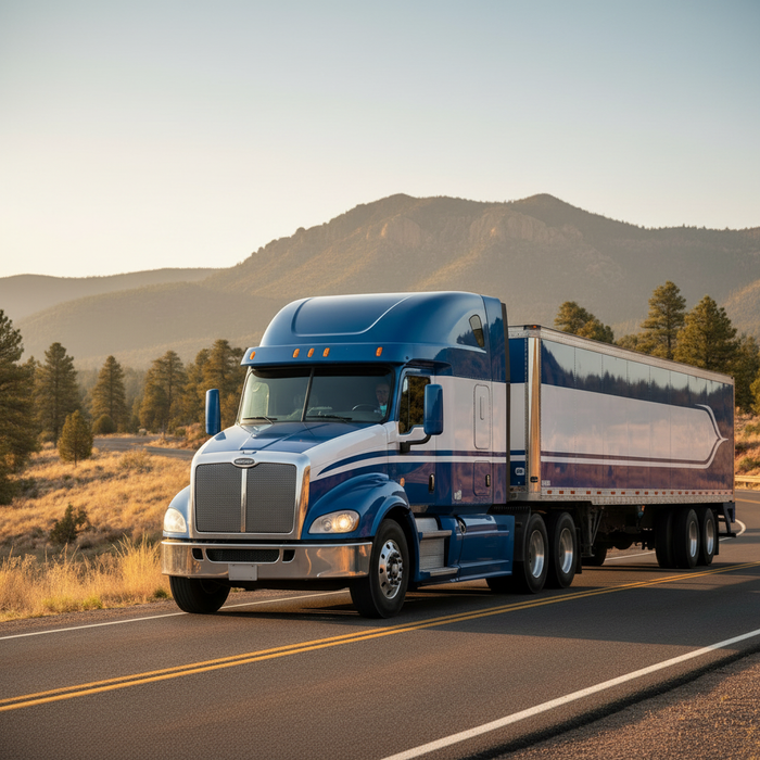 Delivery truck square optimized