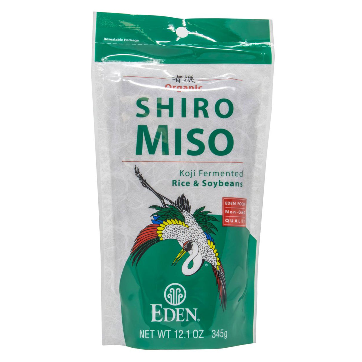 Eden Foods Shiro Miso, Rice & Soybean, Organic-12.1oz