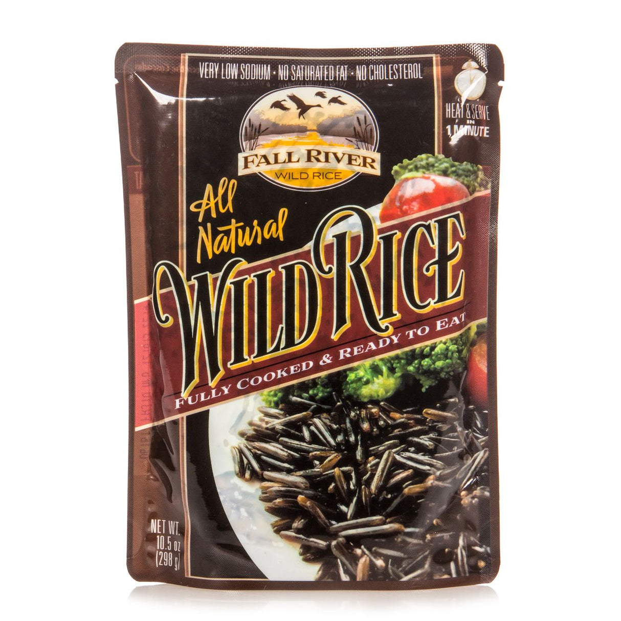 Fall River Wild Rice, Fully Cooked, Pouch-8oz