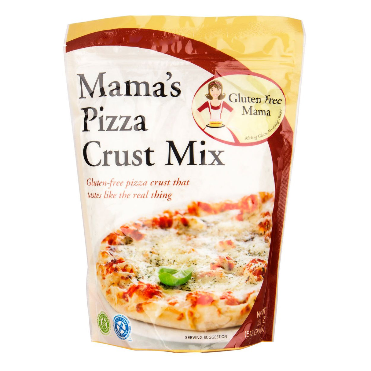Gluten Free Mama Mama's Pizza Crust Mix, Gluten Free-18.1oz