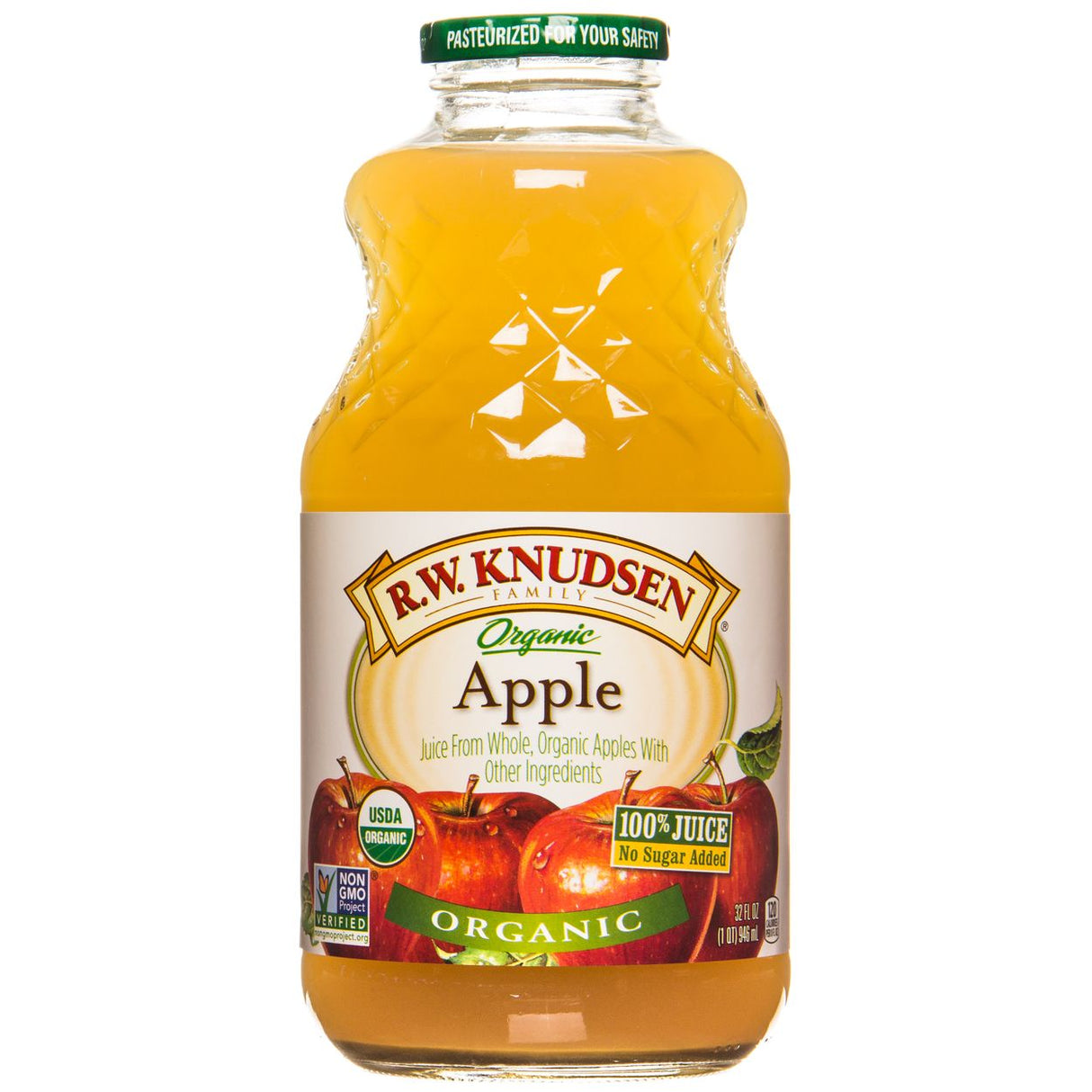 Knudsen Apple Juice, Organic- 32 fl oz