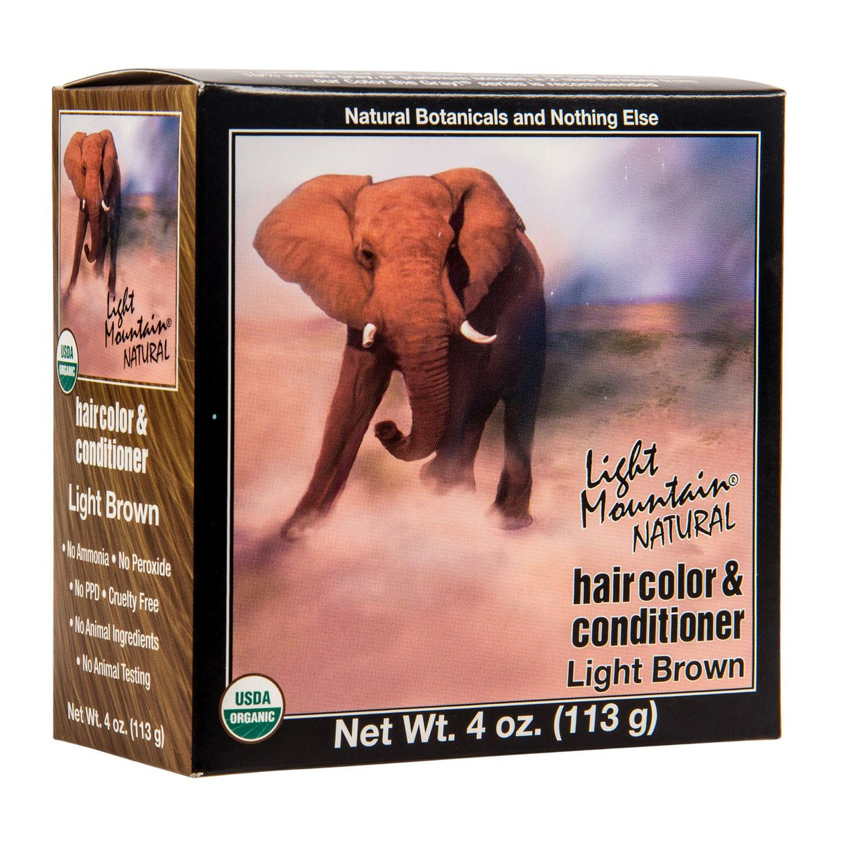 Light Mountain Hair Color #9 Light Brown, Organic
