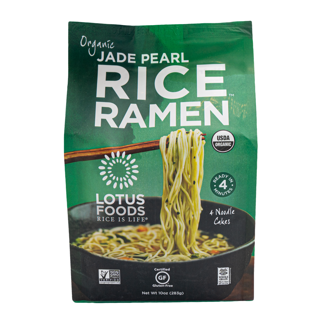 Lotus Foods Jade Pearl Rice Ramen, Family Pack, Organic-10oz