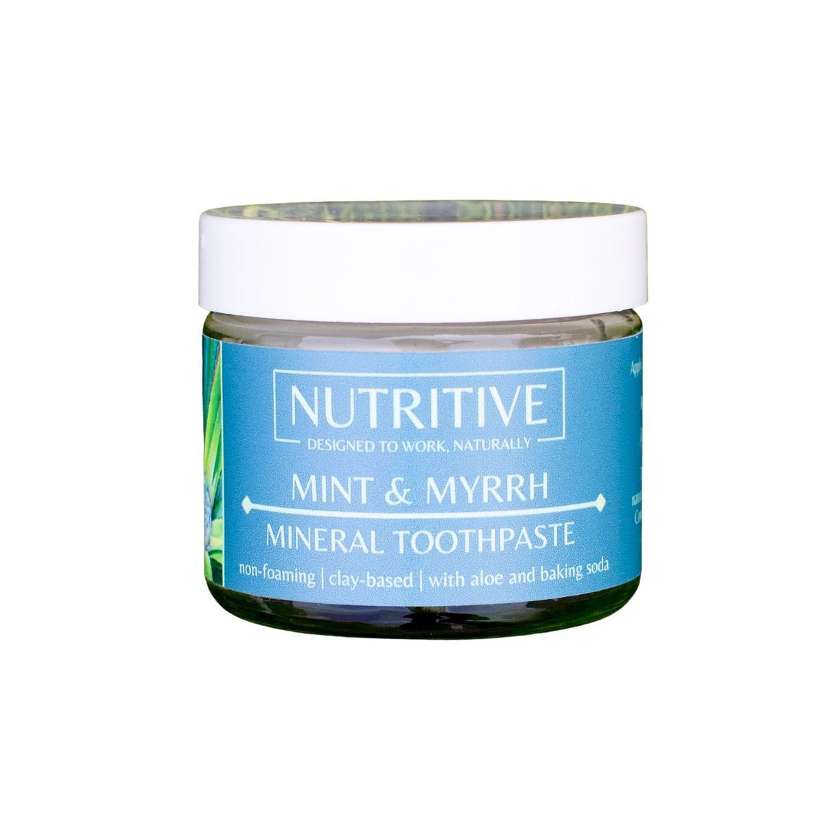 Nutritive Mineral Toothpaste, Mint & Myrrh- 3.4oz