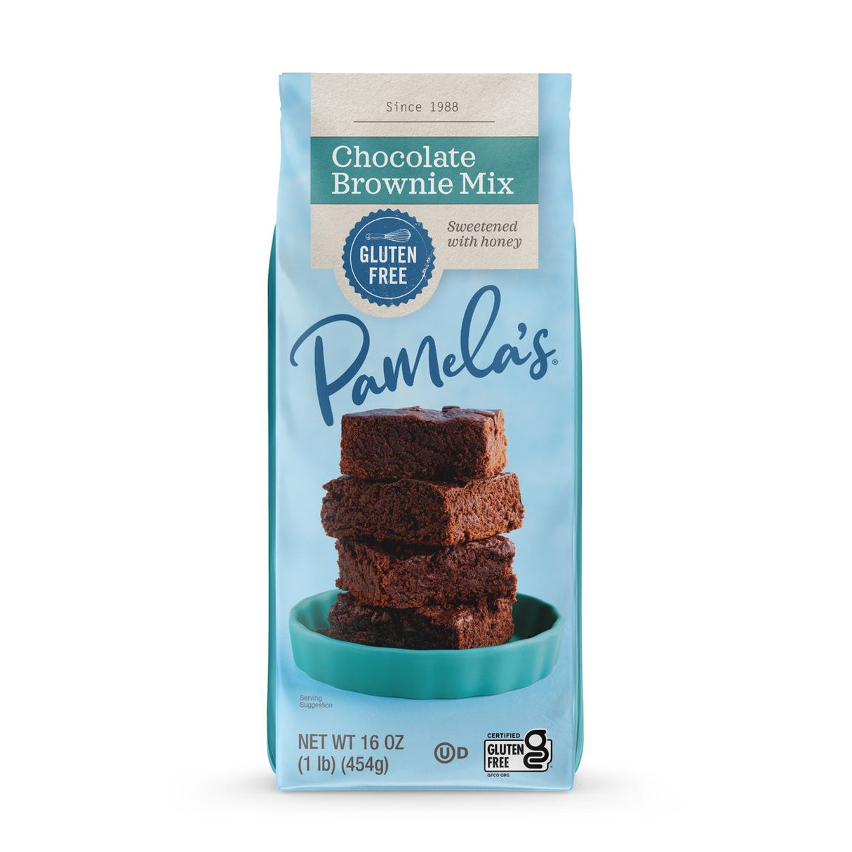 Pamela's Chocolate Brownie Mix, Gluten Free-16oz