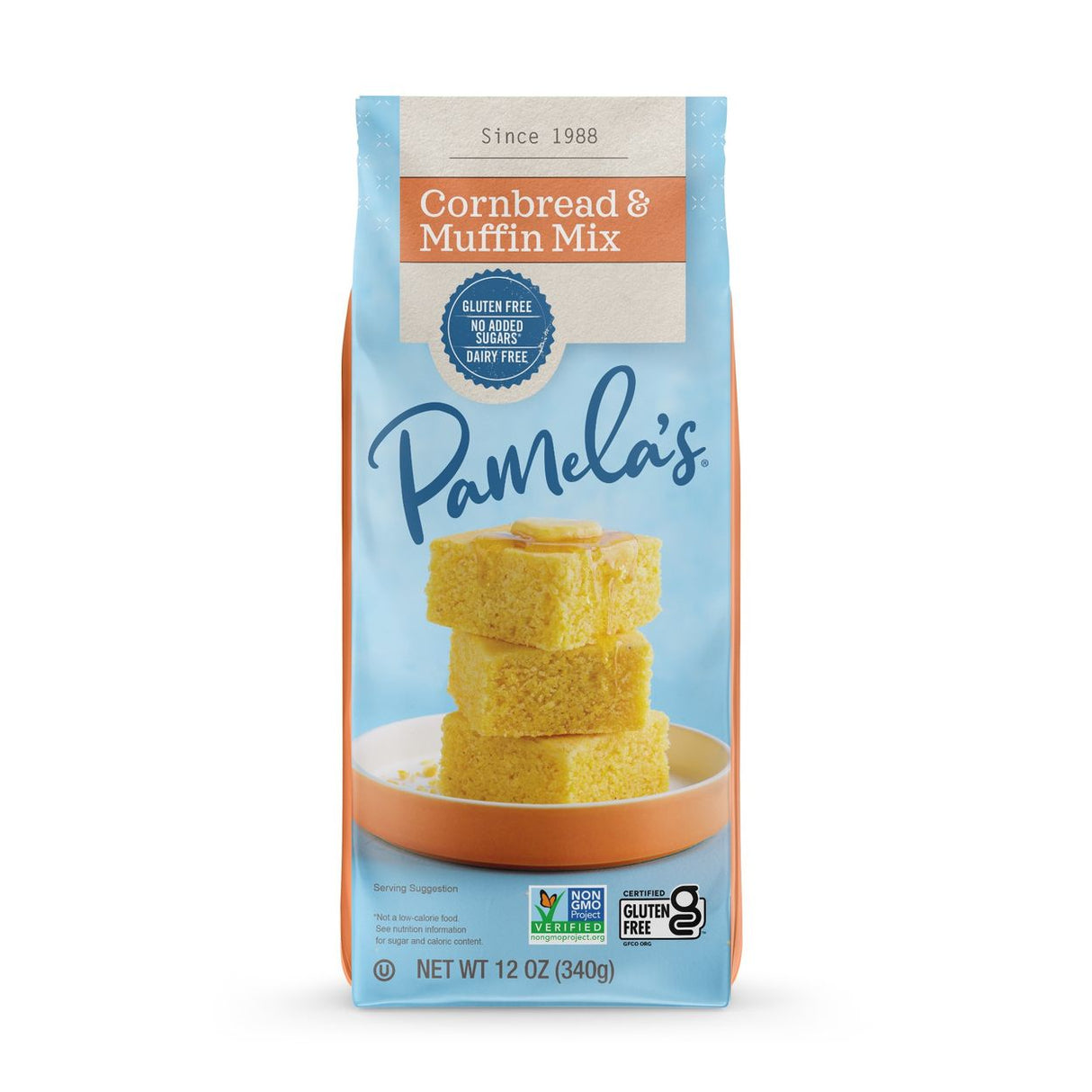 Pamela's Cornbread & Muffin Mix, Gluten Free-12oz