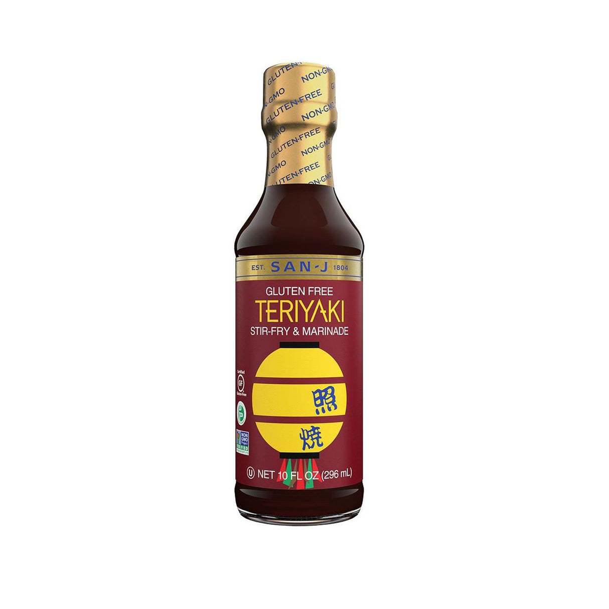 San-J Teriyaki Sauce, Gluten Free= 10 oz