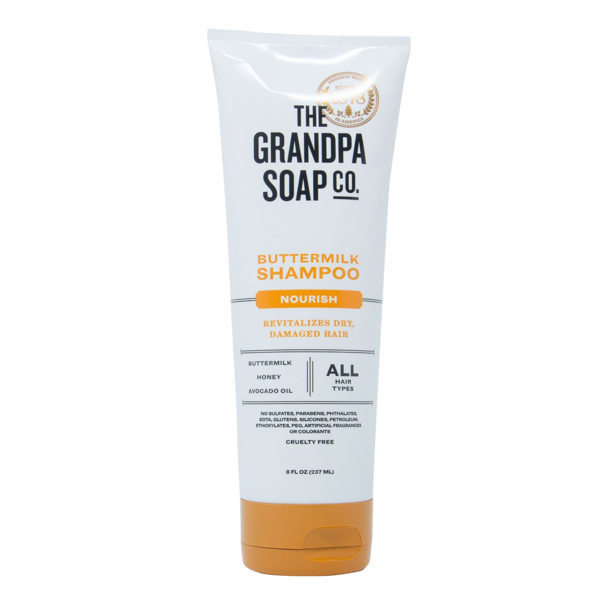 The Grandpa Soap Co. Shampoo, Buttermilk-8oz