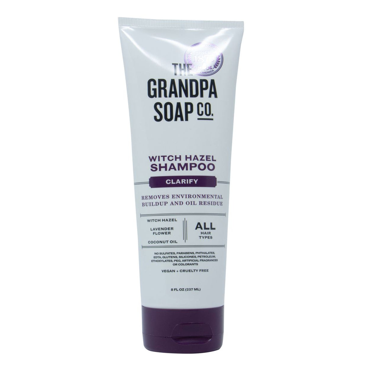 The Grandpa Soap Co. Shampoo, Witch Hazel-8oz