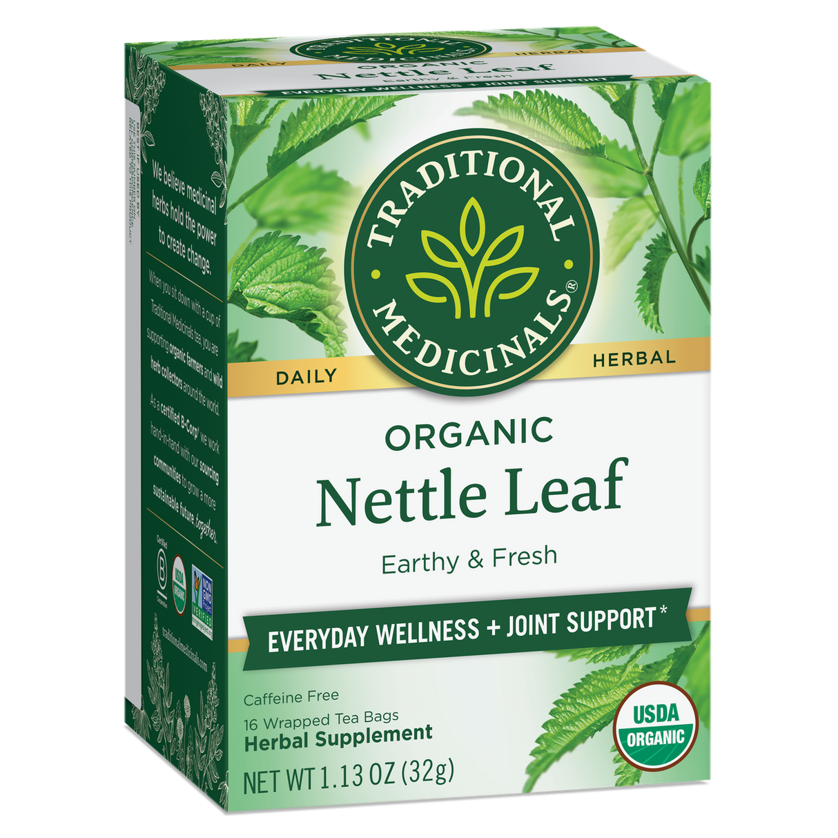 Traditional Medicinals Nettle Leaf Tea, Organic-1 Box