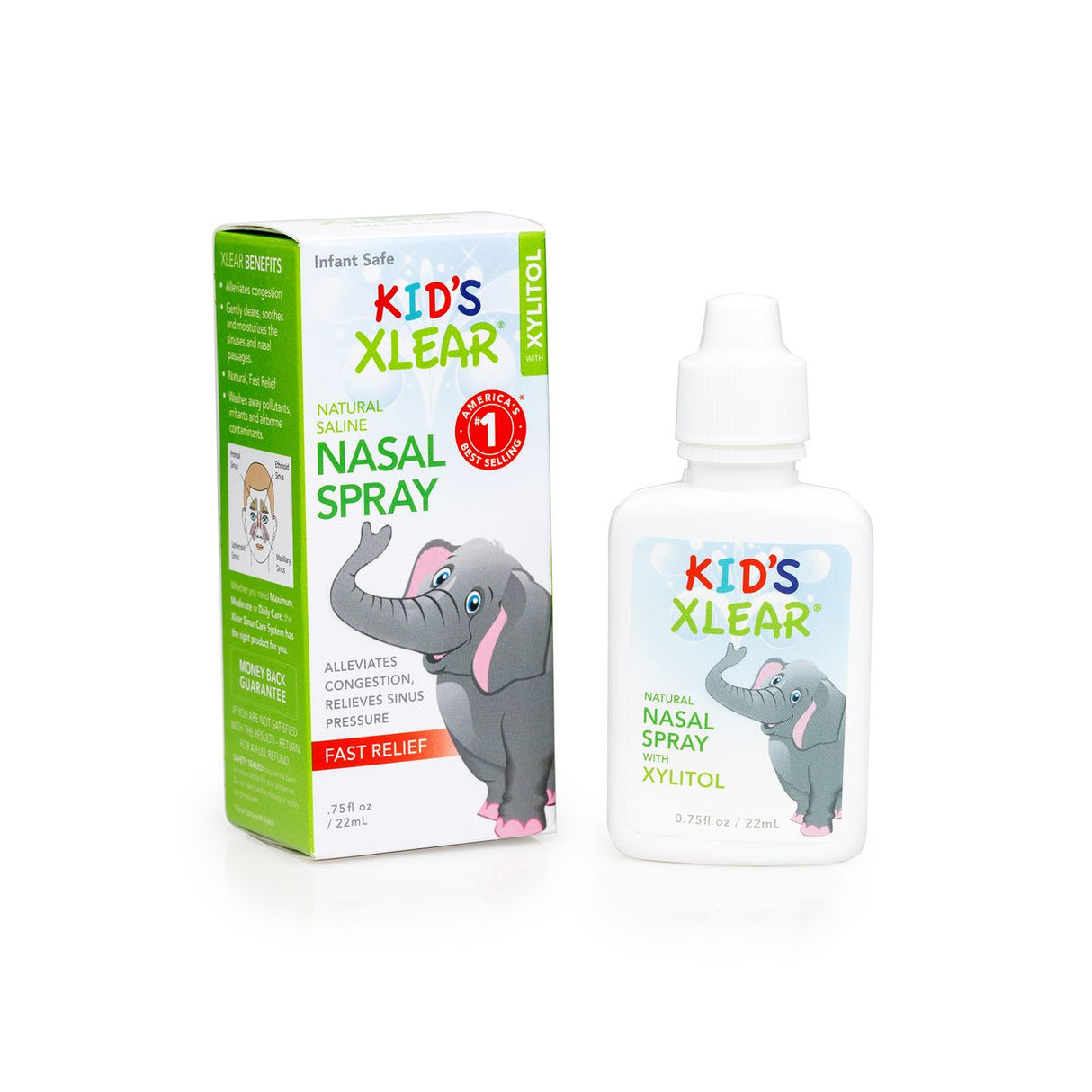Xlear Inc Kid's Saline Nasal Spray- 0.75 fl oz